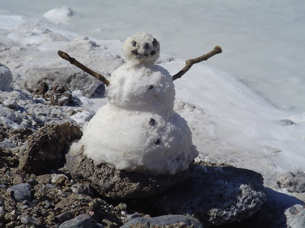 Deathe Valley Snowman