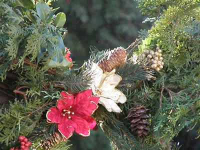 Wreaths For January. Hang your garlands or wreath