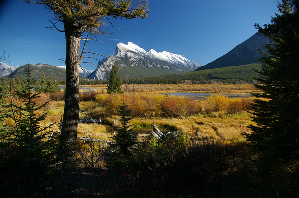 Vermillion lakes