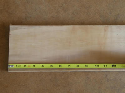 Marking fence board