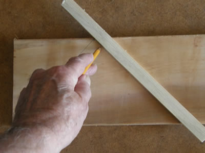 Drawing cutting lines