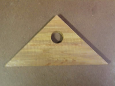 Hole drilled