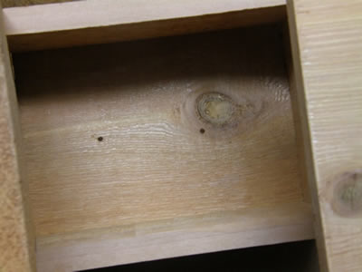 Hanging holes